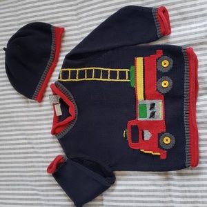 Fire Truck sweater